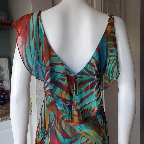 Robbie Bee Size 8 Beaded Maxi Dress - Picture 6 of 7